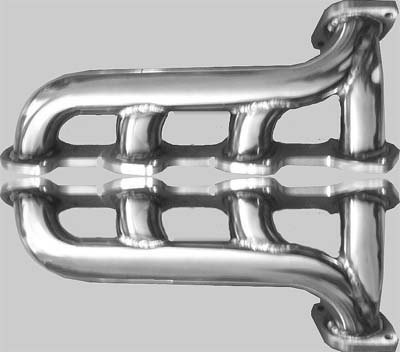Mercedes Benz Auspuff Krümmer Edelstahl M103, M110, M116, M117, M119