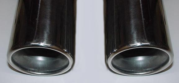 Sport Endrohr Classic eingerollt