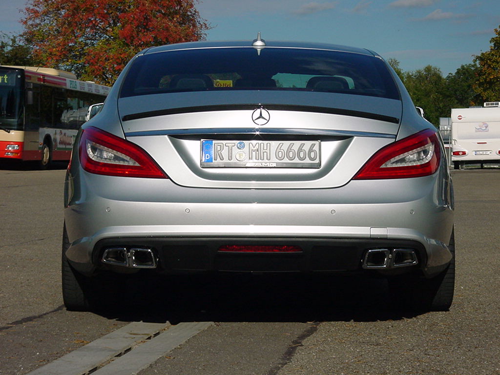 CLS W218 AMG 63 Sportendrohre