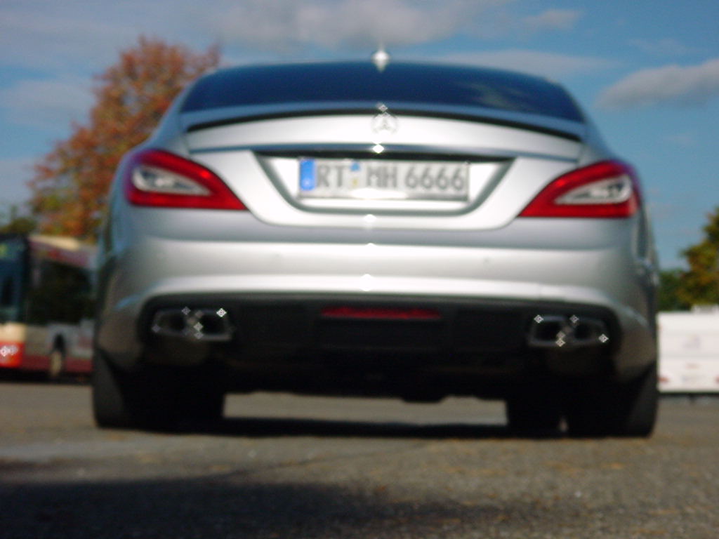 CLS W218 AMG 63 Sportendrohre