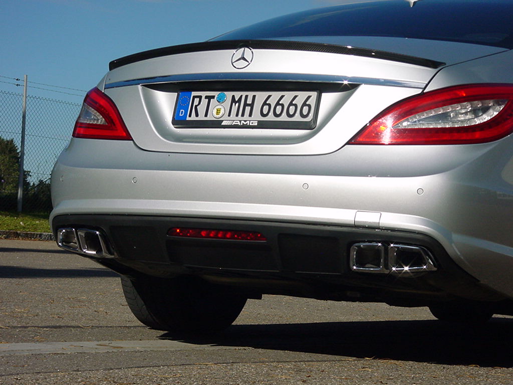 CLS W218 AMG 63 Sportendrohre