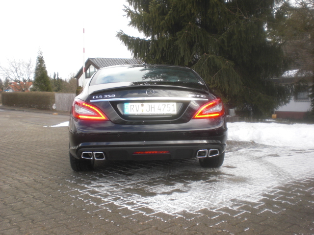 CLS W218 AMG 63 Sportendrohre