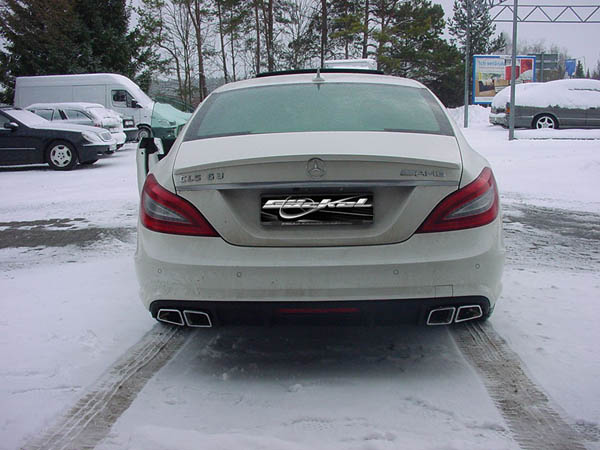 CLS W218 AMG 63 Sportendrohre