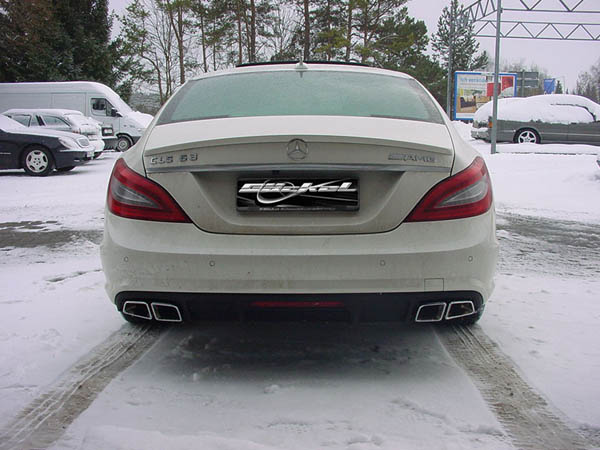 CLS W218 AMG 63 Sportendrohre