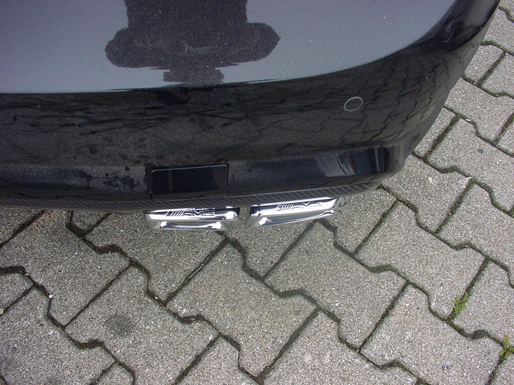 CLS W218 AMG 63 Sportendrohre