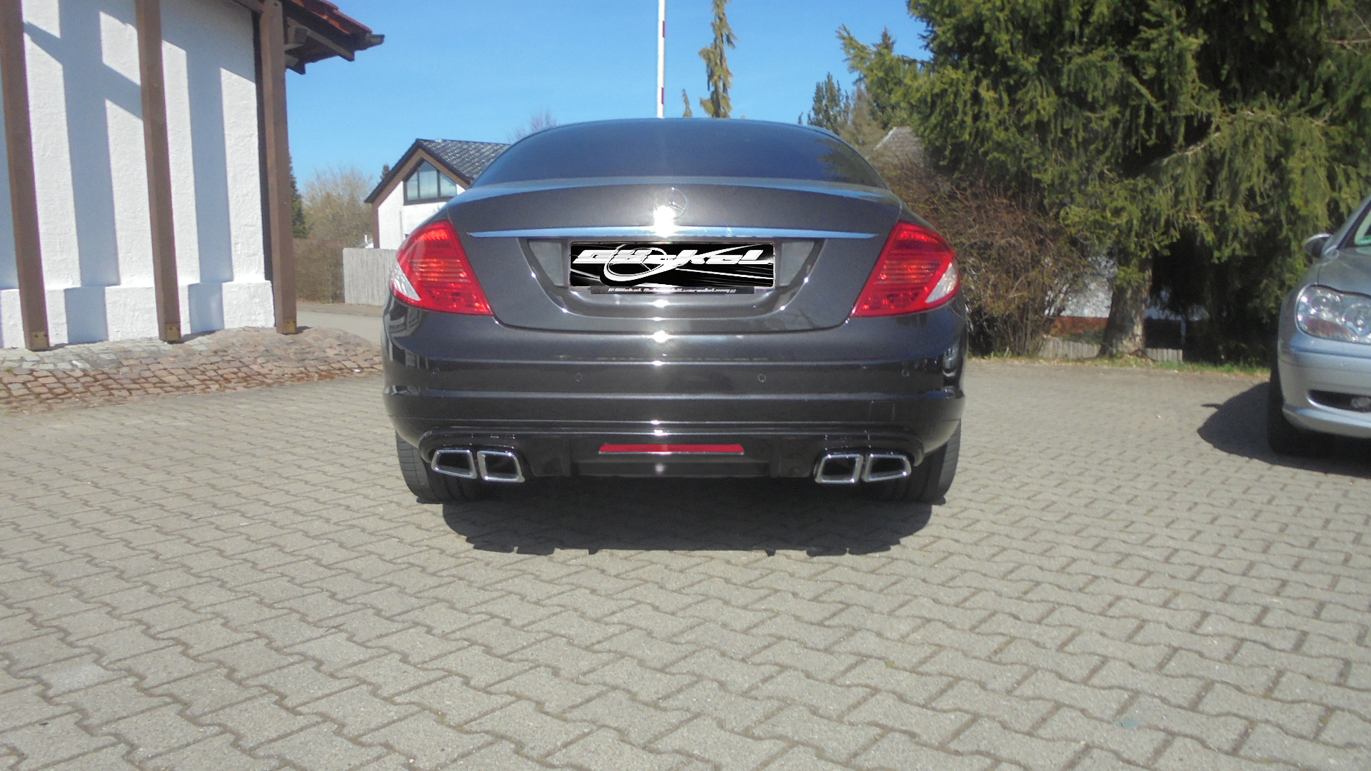 CL W216 Diffusor Heckblende Sportendrohre für Serie. Bis Mopf
