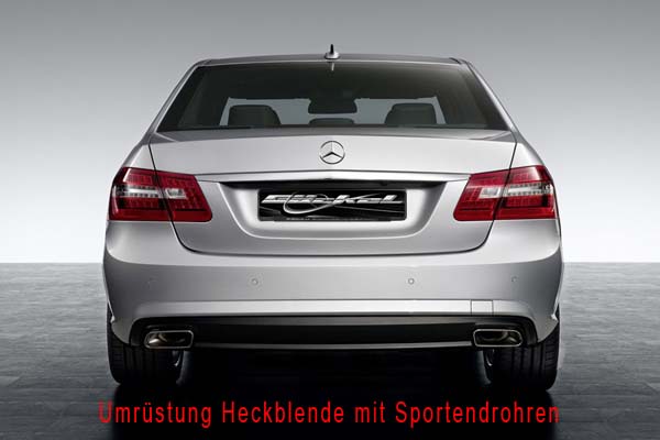 E-Klasse W212 Limo Sportendrohr  Look
