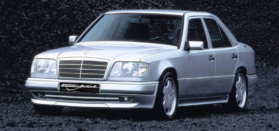 E-Klasse W124 500E Sto&szlig;stange Schweller Bausatz Bodykit goeckel