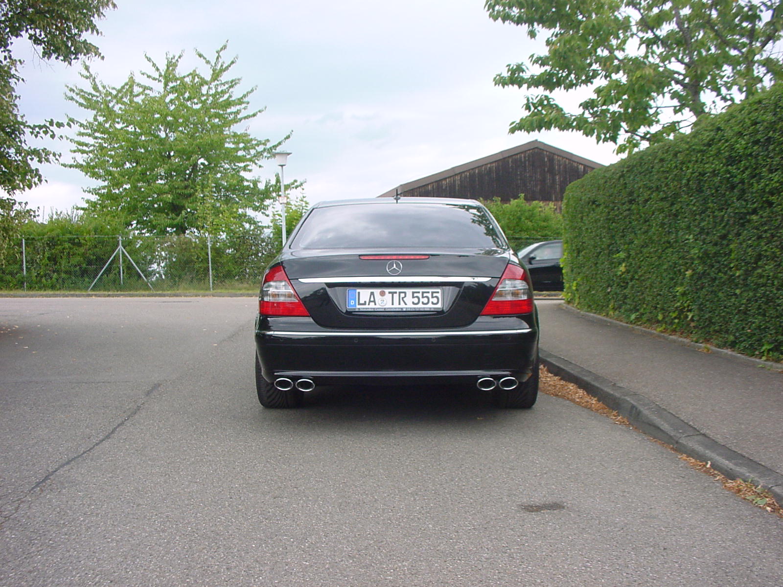E-Klasse W211 Dach Heckscheiben Spoiler  G&ouml;ckel