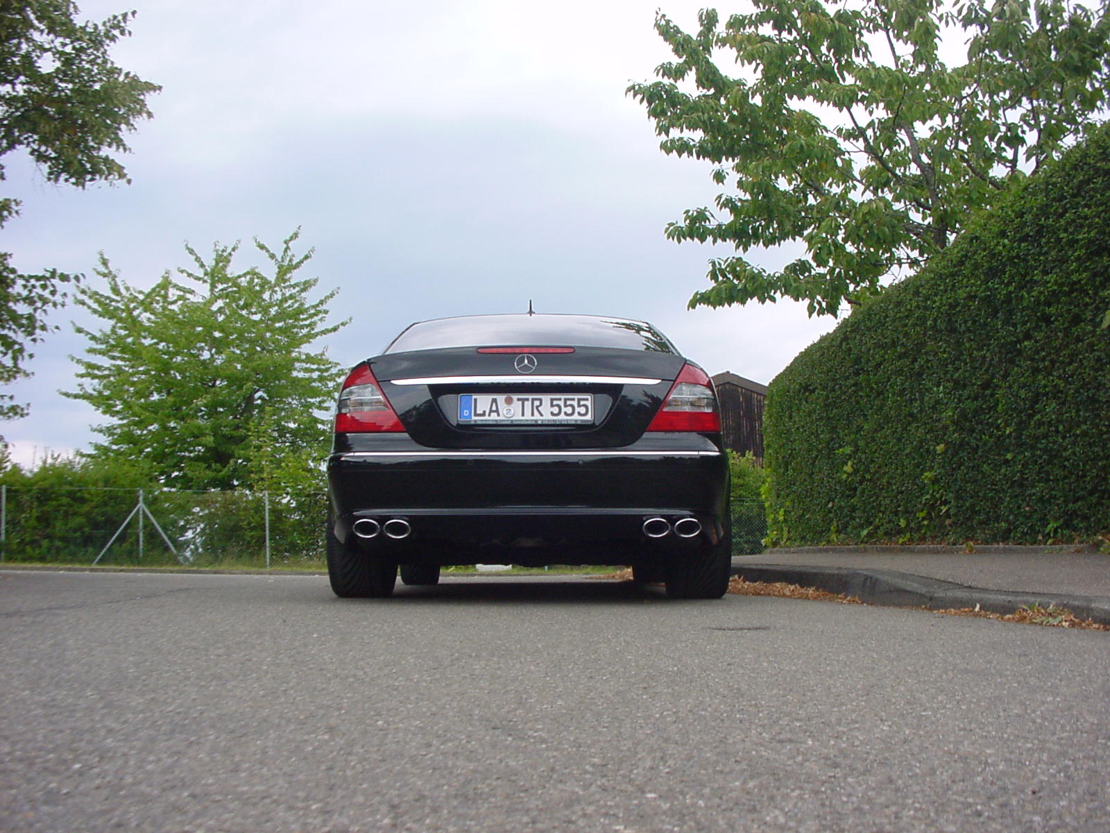 E-Klasse W211 Dach Heckscheiben Spoiler  G&ouml;ckel