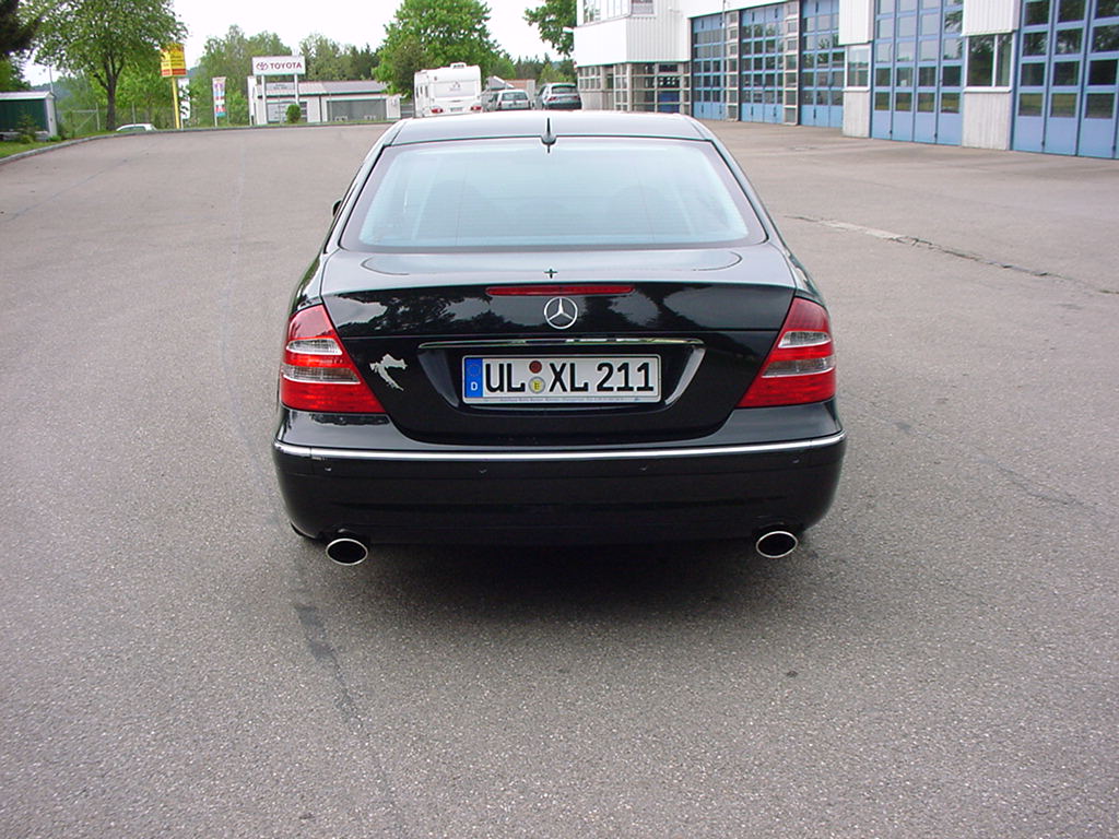 E-Klasse W211 Dach Heckscheiben Spoiler  G&ouml;ckel
