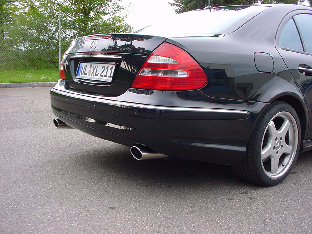 E-Klasse W211 Dach Heckscheiben Spoiler  G&ouml;ckel