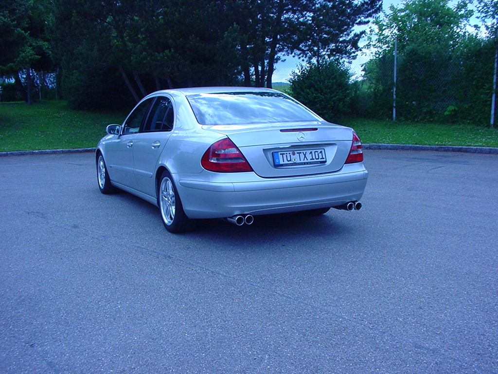 E-Klasse W211 Dach Heckscheiben Spoiler  G&ouml;ckel