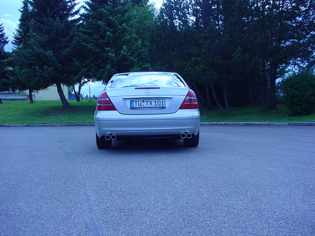 E-Klasse W211 Dach Heckscheiben Spoiler  G&ouml;ckel