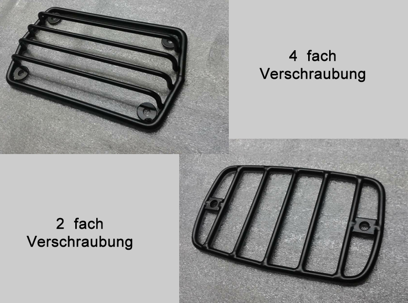 Schutzgitter R&uuml;ck-, Nelelleuchte Mercedes G, alle Modelle
