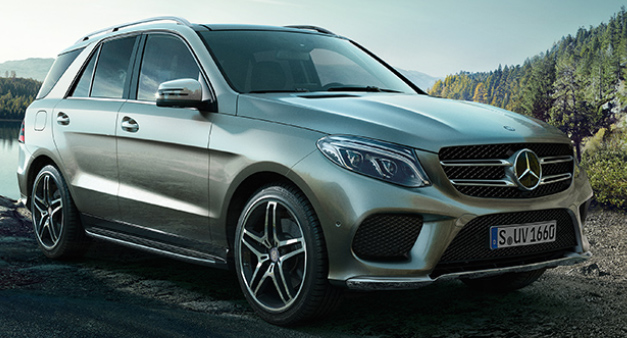 GLS W166 SUV, AMG Sport Auspuff Look 