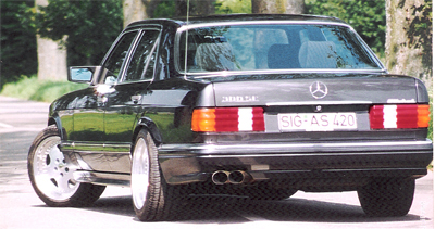 Mercedes s-klasse w126 s, se, sel