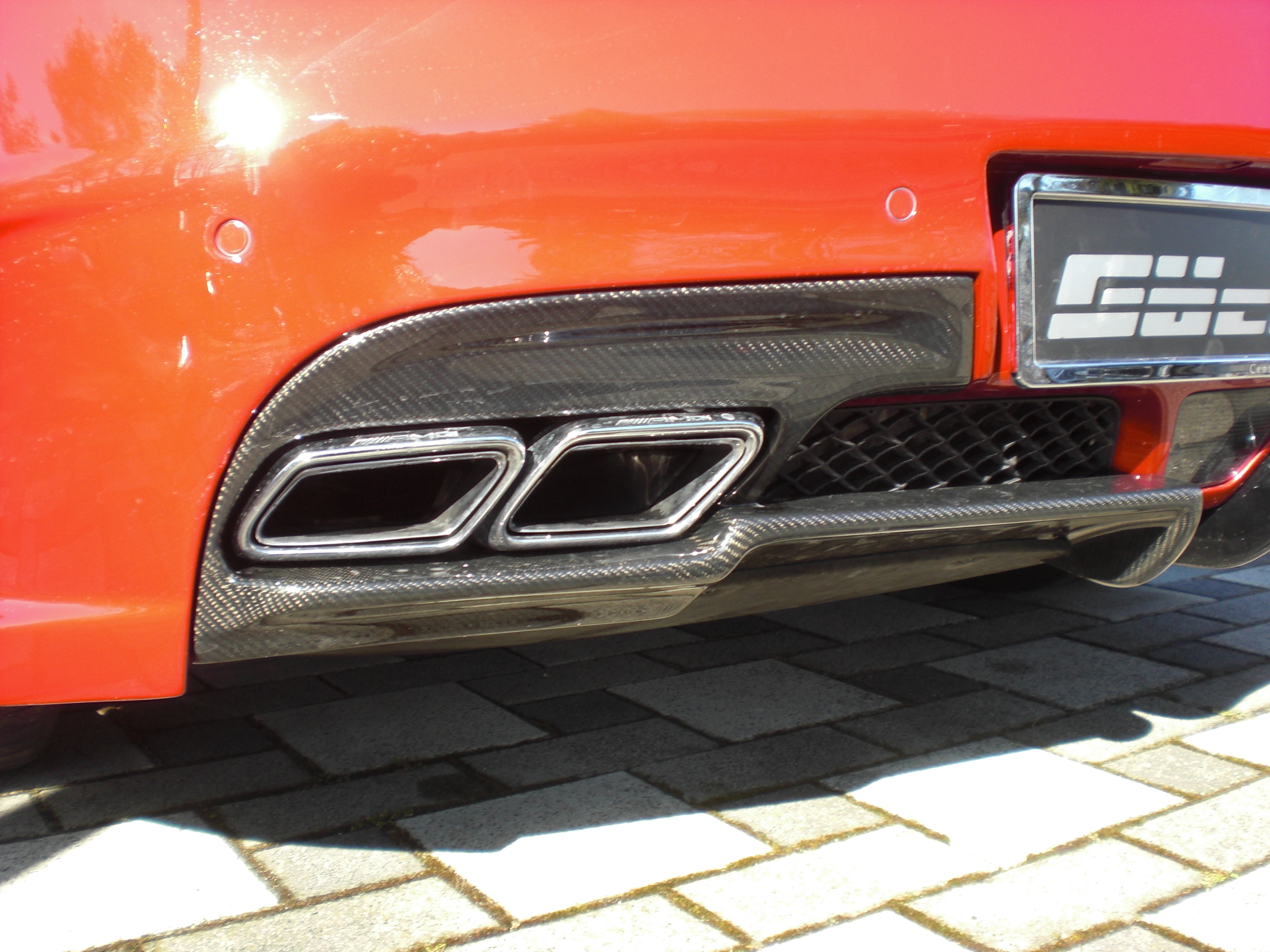 SLS C197 Coupe, Roadster, Black Series Look auf der Basis des Serien SLS. Keine Karosseriebearbeitung notwendig. Jederzeit r&uuml;ckr&uuml;stbar. G&ouml;ckel Performance 