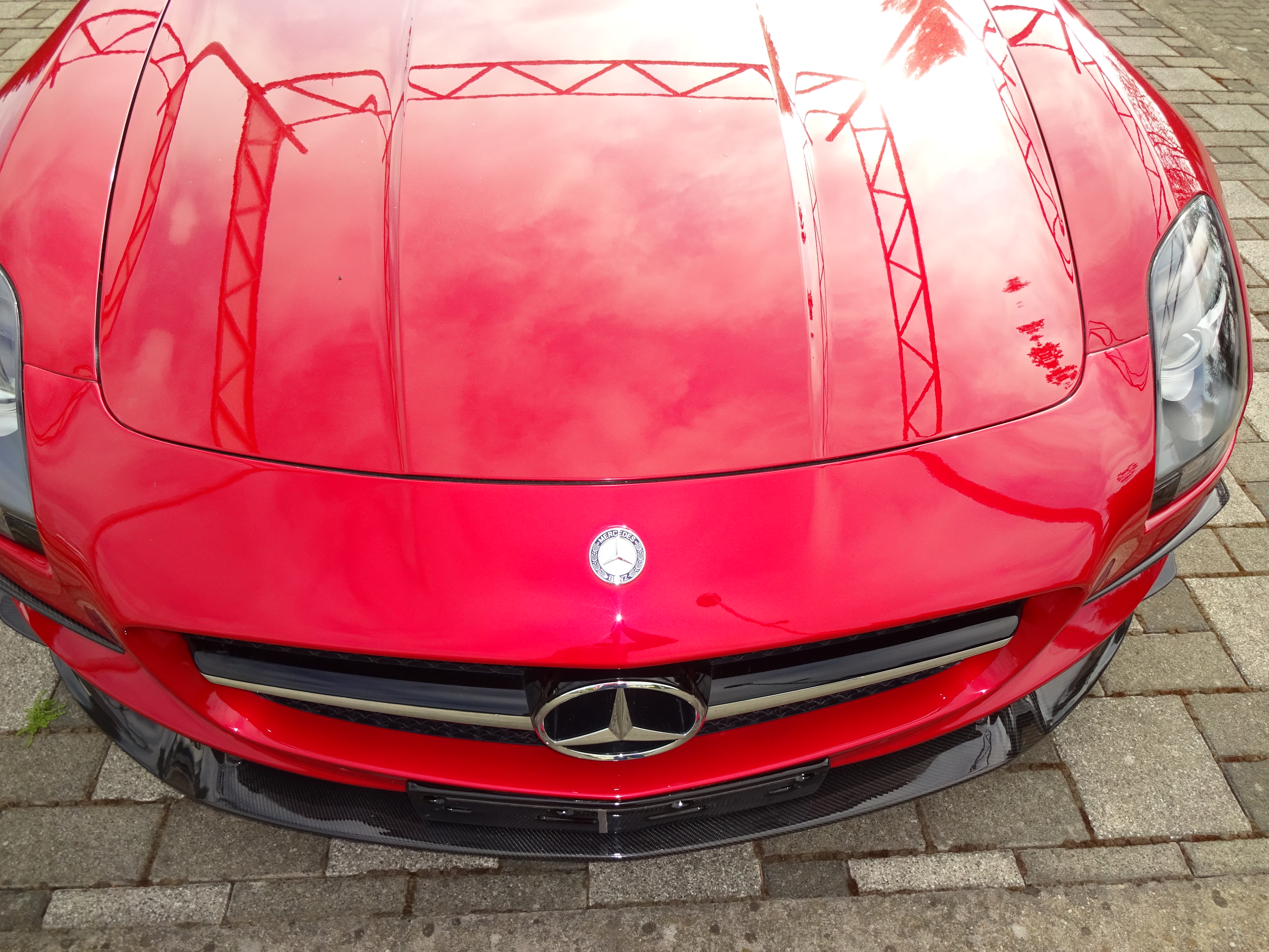 SLS C197 Coupe, Roadster, Black Series Look auf der Basis des Serien SLS. Keine Karosseriebearbeitung notwendig. Jederzeit r&uuml;ckr&uuml;stbar. G&ouml;ckel Performance 