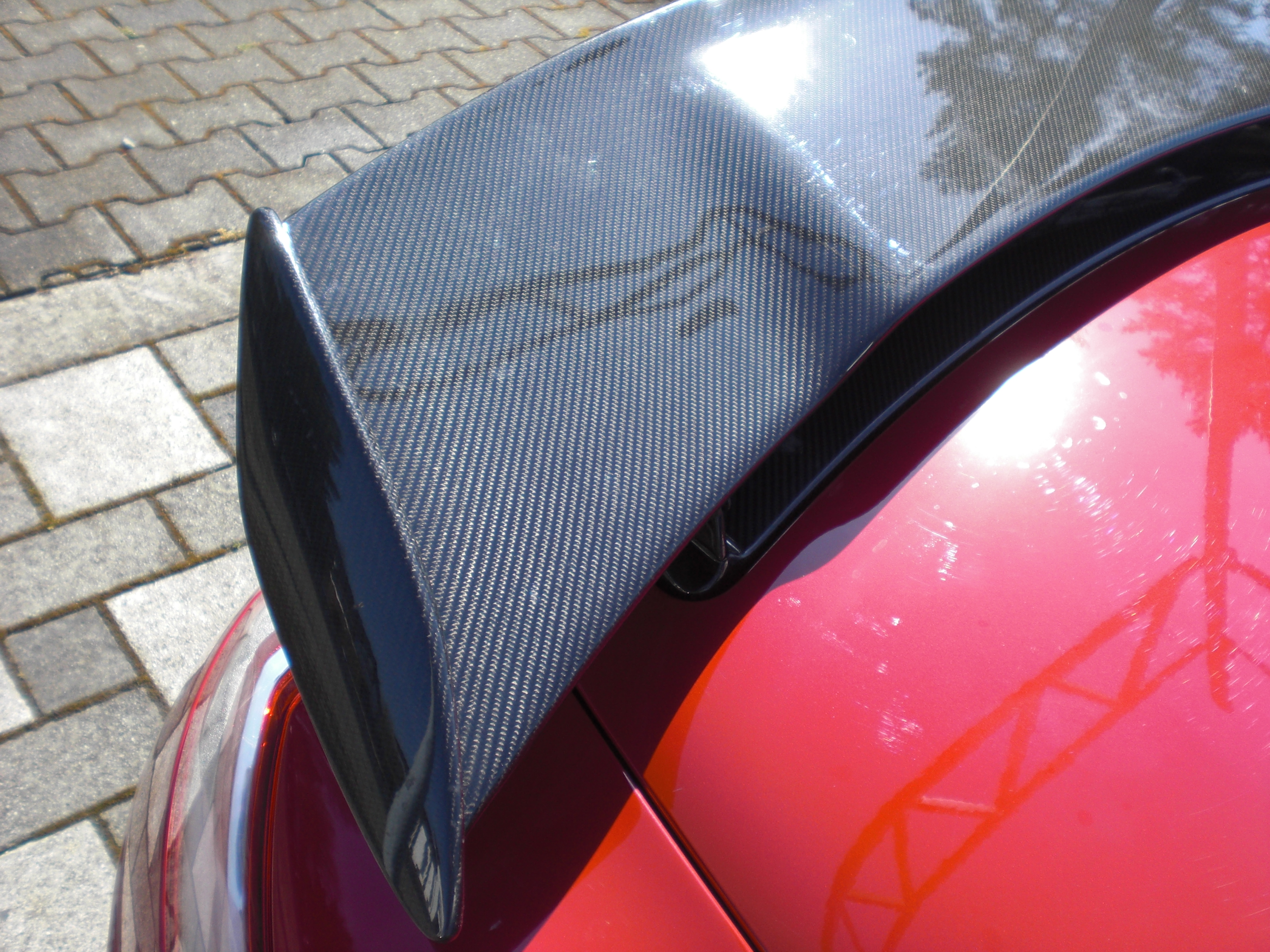 SLS C197 Black Series Heckfl&uuml;gel, Heckspoiler G&ouml;ckel Carbon 