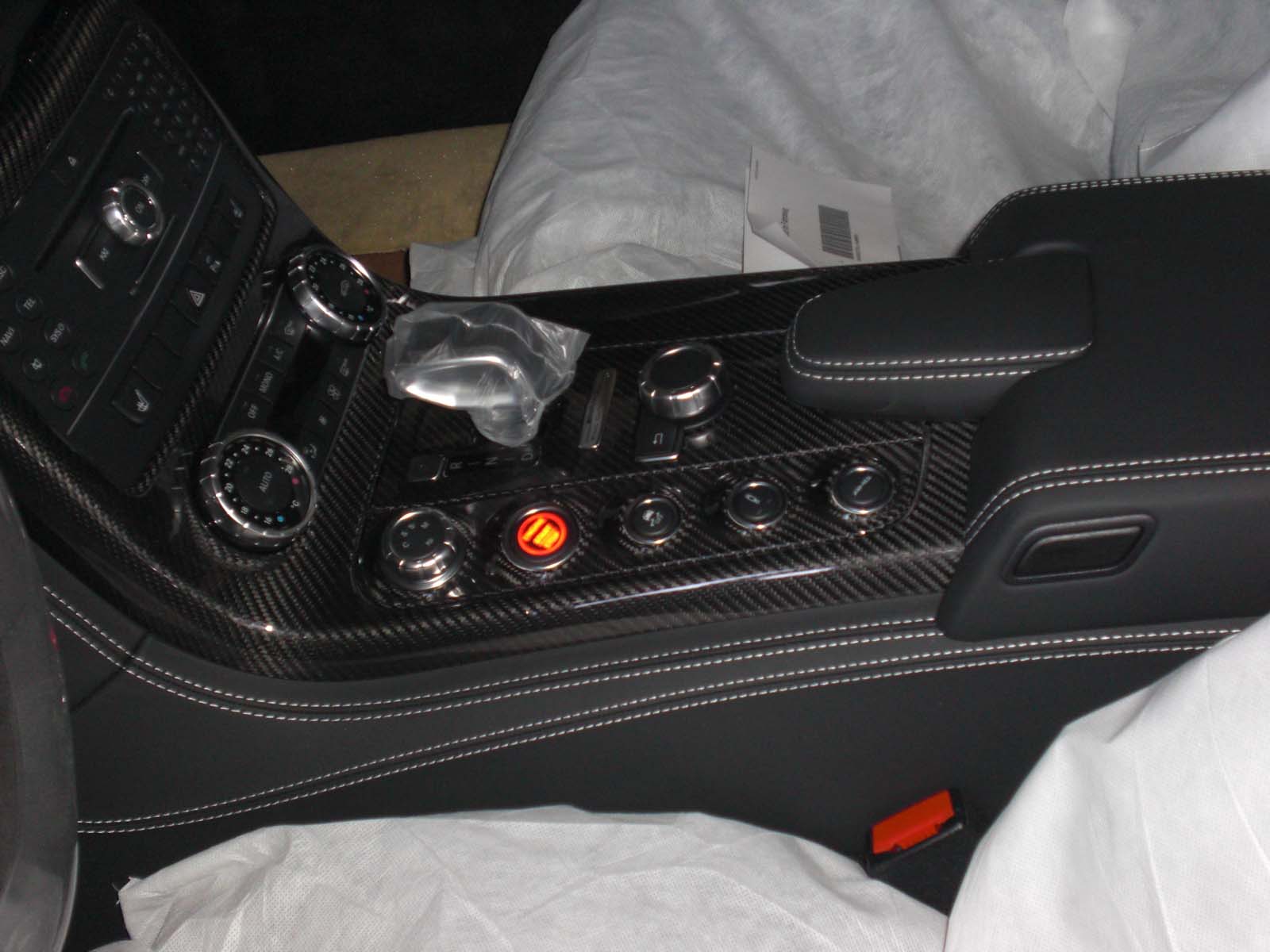 SLS C197 Black Series Heckflügel, Heckspoiler Göckel Carbon 