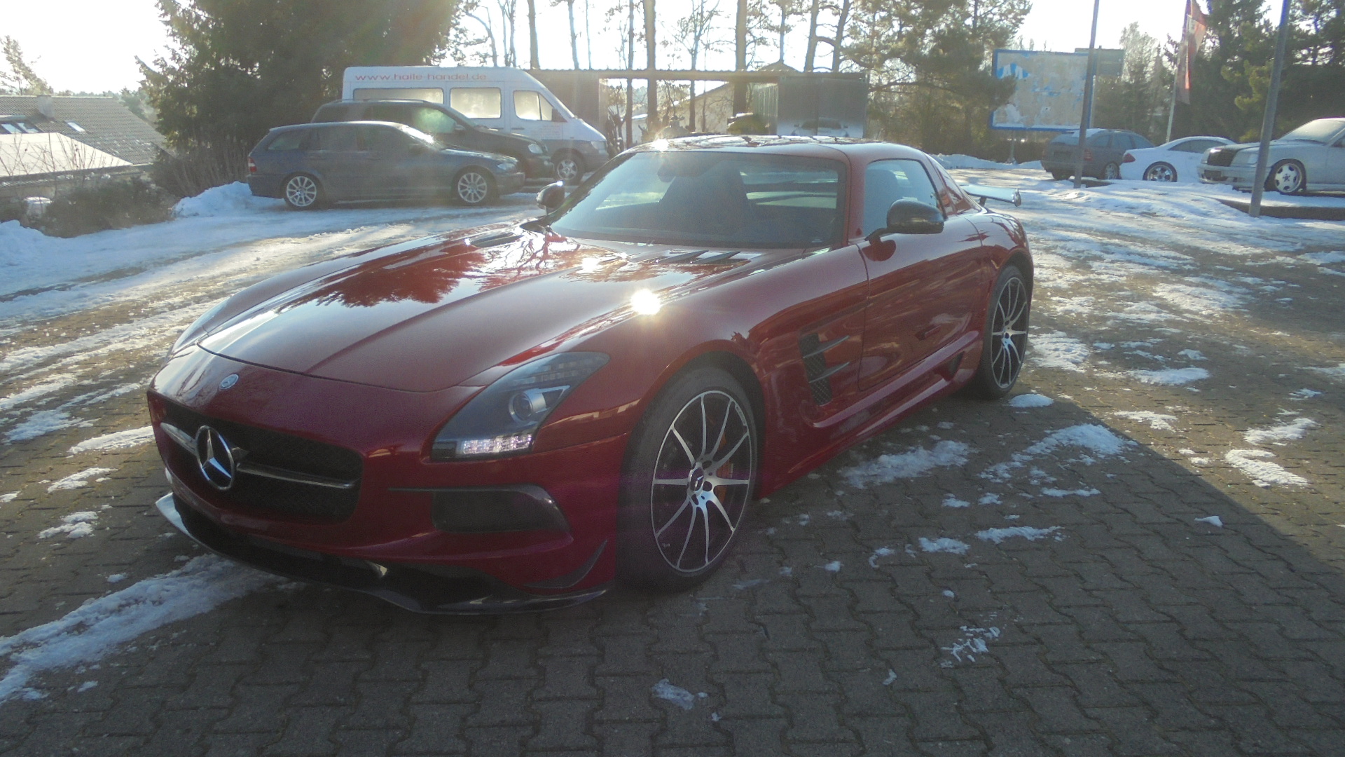 SLS AMG Black Series Look Breitbau