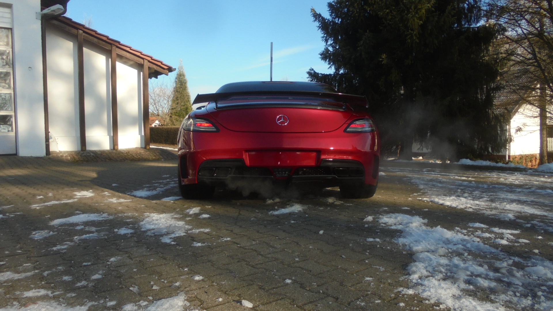 SLS AMG Black Series Look Breitbau