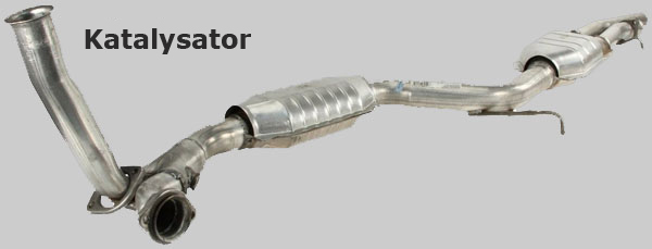 SL R107 C107 W107 500 560 er Katalysator